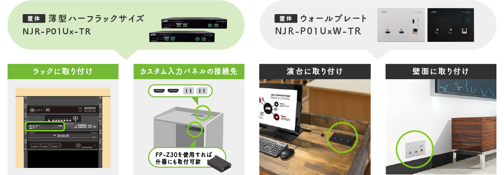 取付例